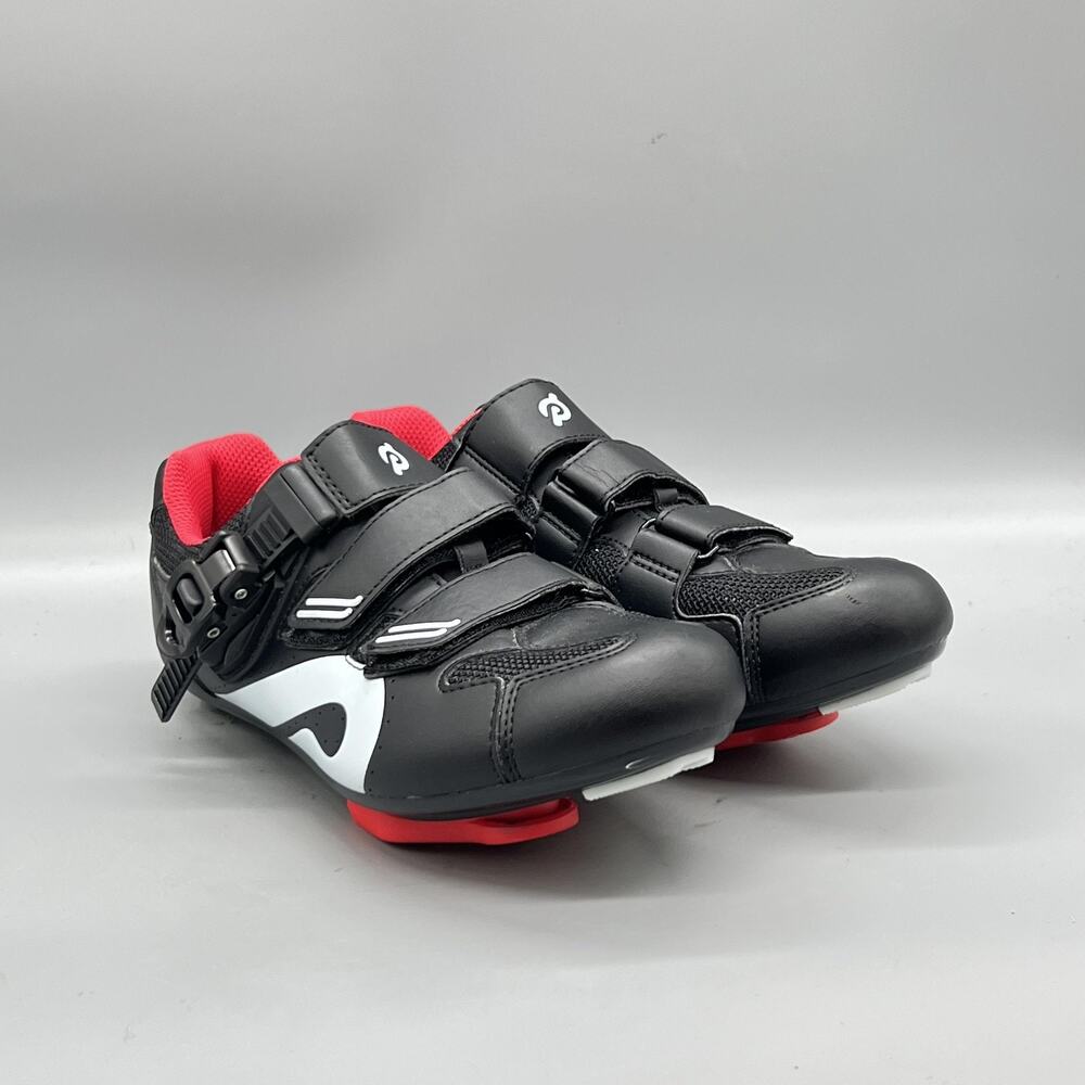 Peloton Shoes Mens 7 Womens 9 Black Road Cycling Look Delta 3 Bolt Cleats